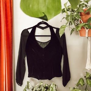 black blouse